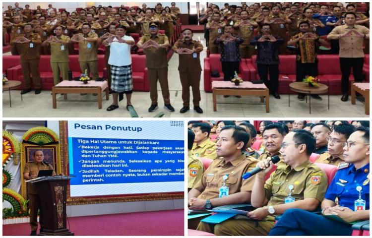 Pemkab Karangasem Evaluasi Capaian Pembangunan 2026, Bupati Tekankan Percepatan Serapan Anggaran